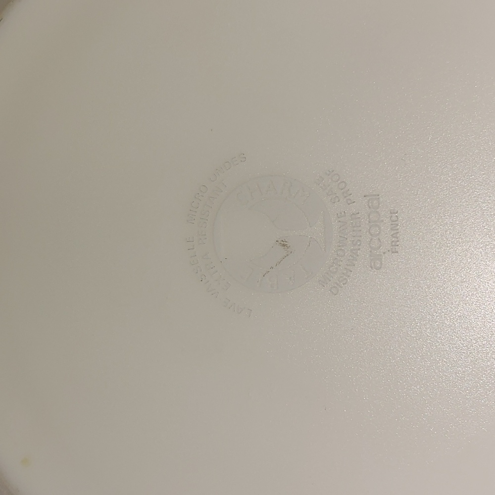 Two Acropal dinner plates - Picture 3 of 3